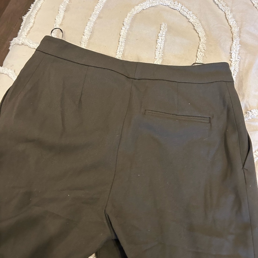 Zara Classic Khaki Women's Trousers - Picture 4 of 6